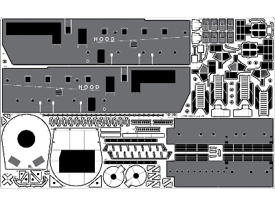 Hms Hood 1941 Detail Up Set (For Trumpeter 03710) - image 18