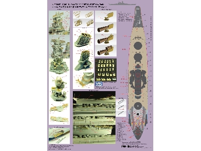 Ijn Yamato Detail Up Set (New Tool) (For Tamiya) - image 13