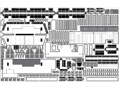 Uss Yorktown Cv-10 / Uss Franklin Cv-13 1944 Detail Up Set (For Trumpeter) - image 9