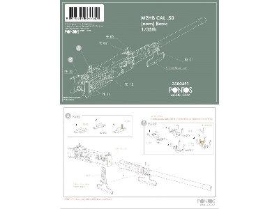 M2hb Caliber .50 Basic Metal Barrel - image 2