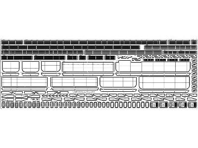 Uss Ticonderoga Cv-14 / Uss Hancock Cv-19 1944 Detail Up Set (For Trumpeter) - image 11