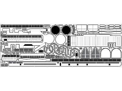 Uss Essex Cv-9 1944 Detail Up Set (For Trumpeter) - image 13