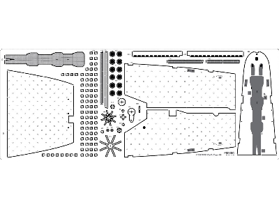 Uss Iowa Bb-61 1984 Detail Up Set (For Tamiya) - image 5