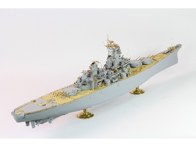 Uss Missouri Bb-63 Battleship Detail Up Set (For Tamiya) - image 10