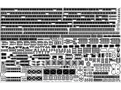 Russian Imperial Navy Battleship Sevastopol Detail Up Set (For Zvezda) - image 9