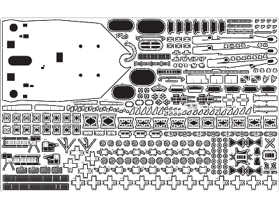 Hms Duke Of York 1943 Detail Up Set (For Tamiya) - image 4