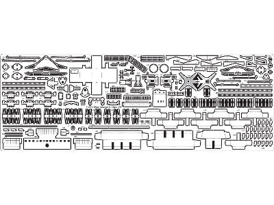 Hms Duke Of York 1943 Detail Up Set (For Tamiya) - image 7