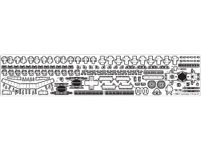 Hms Duke Of York 1943 Detail Up Set (For Tamiya) - image 8