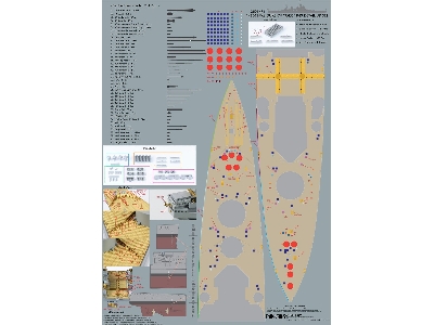 Hms Duke Of York 1943 Detail Up Set (For Tamiya) - image 13