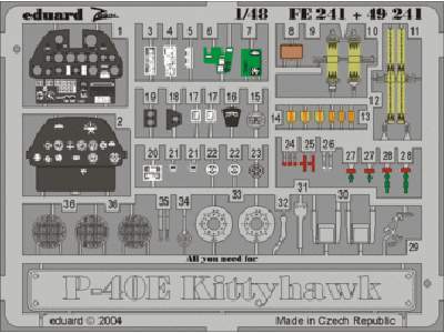 P-40E 1/48 - Amt/Ertl - image 1