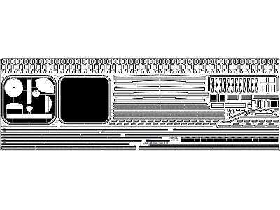 Uss Yorktown Cv-10 / Uss Franklin Cv-13 Wooden Deck Set Type 1 (For Trumpeter) - image 3