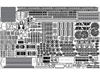 Us Navy San Antonio Class Detail Up Set (For Trumpeter Uss New York Lpd-21) - image 16