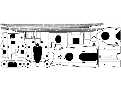 Uss Indianapolis Ca-35 1945 Detail Up Set (For Academy) - image 2