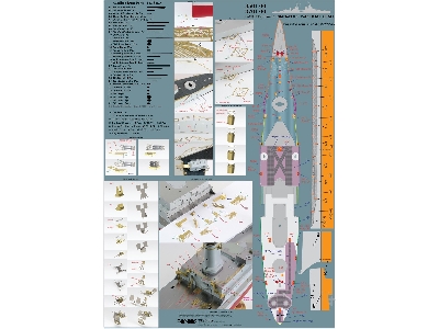 Uss Indianapolis Ca-35 1945 Detail Up Set (For Academy) - image 5