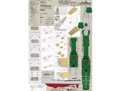 Us Navy Ffg Oliver Hazard Perry Class Long Hull Detail Up Set (For Academy Uss Oliver Hazard Perry Ffg-7/ Uss Reuben James Ffg-5