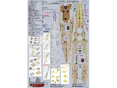 Ijn Battleship Kongo 1944 Detail Up Set (For Fujimi) - image 7