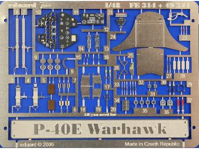 P-40E 1/48 - Hasegawa - image 4