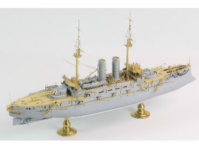 Ijn Battleship Mikasa 1905 Detail Up Set (For Hasegawa Z21) - image 10