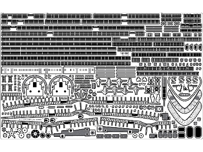 Ijn Battleship Mikasa 1905 Detail Up Set (For Hasegawa Z21) - image 12