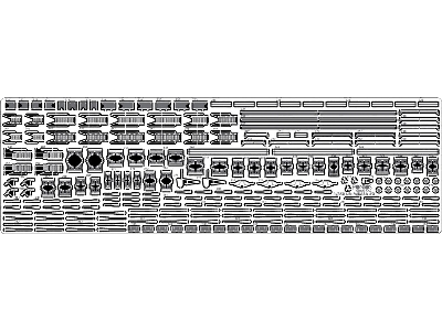 Ijn Battleship Mikasa 1905 Detail Up Set (For Hasegawa Z21) - image 14