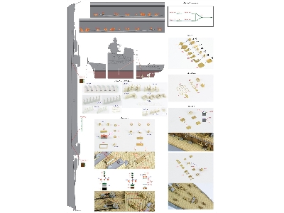 German Battleship Bismarck 1941 Detail Up Set (For Revell 05040) - image 9