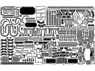 German Battleship Bismarck 1941 Detail Up Set (For Revell 05040) - image 25