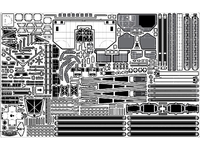 German Battleship Bismarck 1941 Detail Up Set (For Revell 05040) - image 26