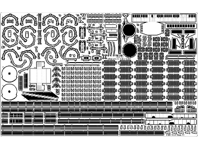 Uss Bb-35 Texas 1945 Detail Up Set (20b Deck Blue Decl) - image 14