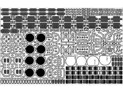 Uss Missouri Bb-63 1945 Detail Up Set (20b Stained Wooden Deck) (For Tamiya 78008 Or 78018) - image 17