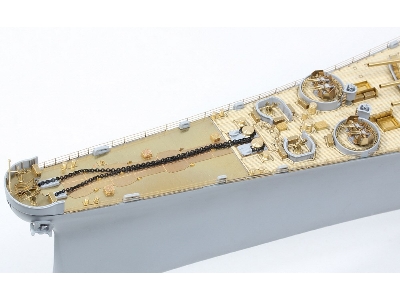 Uss Missouri Bb-63 1945 Detail Up Set (20b Stained Wooden Deck) (For Tamiya 78008 Or 78018) - image 37