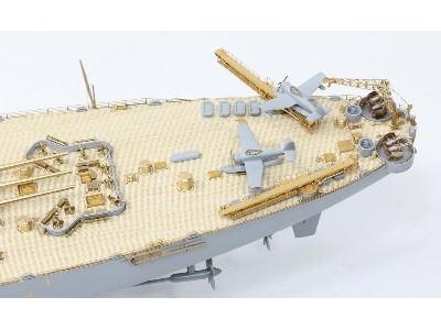Uss Missouri Bb-63 1945 Detail Up Set (20b Stained Wooden Deck) (For Tamiya 78008 Or 78018) - image 41