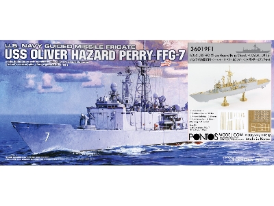 Us Navy Oliver Hazard Perry Class Detail Up Set And Academy Kit - image 1