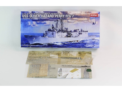 Us Navy Oliver Hazard Perry Class Detail Up Set And Academy Kit - image 4