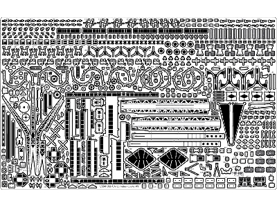 Uss Indianapolis Ca-35 1945 Advanced Detail Up Set (For Academy) - image 21
