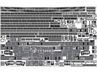 Uss Missouri Bb-63 Circa 1991 Detail Up Set (For Tamiya 78029) - image 14