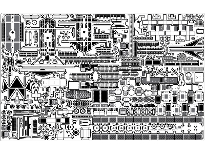 Uss Missouri Bb-63 Circa 1991 Detail Up Set (For Tamiya 78029) - image 17