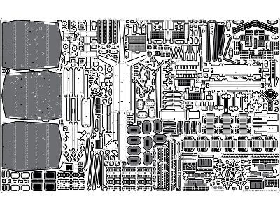 Uss Missouri Bb-63 Circa 1991 Detail Up Set (For Tamiya 78029) - image 18