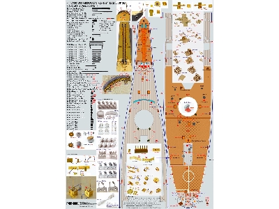 Uss Missouri Bb-63 Circa 1991 Detail Up Set (For Tamiya 78029) - image 21