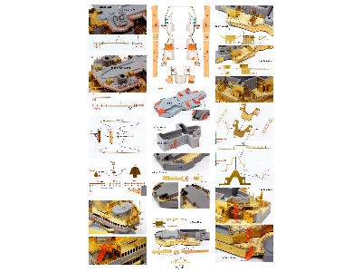 Uss Missouri Bb-63 Circa 1991 Detail Up Set (For Tamiya 78029) - image 27