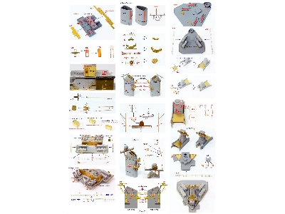 Uss Missouri Bb-63 Circa 1991 Detail Up Set (For Tamiya 78029) - image 30