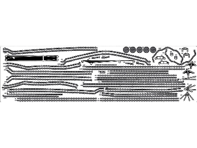 Ijn Musashi 1944 Advanced Detail Up Set (Hinoki Tone Stained Deck) (For Tamiya 78025) - image 5