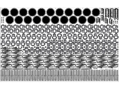 Ijn Musashi 1944 Advanced Detail Up Set (Hinoki Tone Stained Deck) (For Tamiya 78025) - image 7