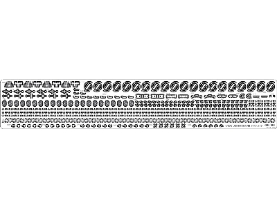 Uss Missouri Bb-63 1945 Advanced Detail Up Set (20b Deck Blue Stained Wooden Deck) (For Tamiya 78008 Or 78018) - image 22