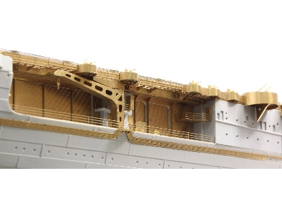Uss Enterprise Cv-6 1942 Advanced Detail Up Set (20b Deck Blue Stained Wooden Deck) (For Trumpeter 65302) - image 2