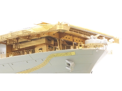 Uss Enterprise Cv-6 1942 Advanced Detail Up Set (20b Deck Blue Stained Wooden Deck) (For Trumpeter 65302) - image 3