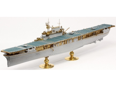 Uss Enterprise Cv-6 1942 Advanced Detail Up Set (20b Deck Blue Stained Wooden Deck) (For Trumpeter 65302) - image 12