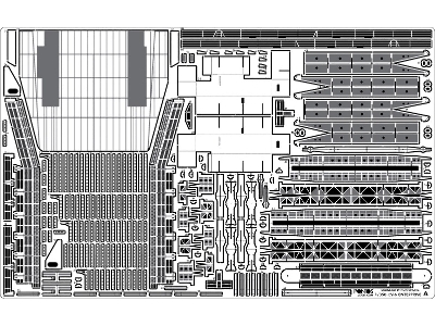 Uss Enterprise Cv-6 1942 Advanced Detail Up Set (20b Deck Blue Stained Wooden Deck) (For Trumpeter 65302) - image 13
