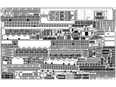 Uss Enterprise Cv-6 1942 Advanced Detail Up Set (20b Deck Blue Stained Wooden Deck) (For Trumpeter 65302) - image 15