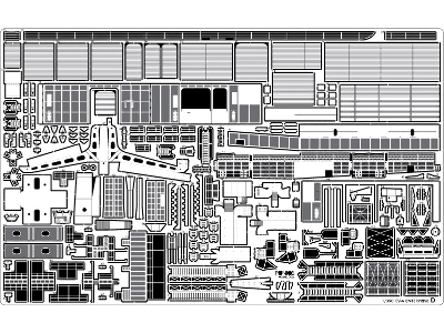 Uss Enterprise Cv-6 1942 Advanced Detail Up Set (20b Deck Blue Stained Wooden Deck) (For Trumpeter 65302) - image 16