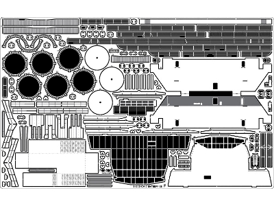 Uss Enterprise Cv-6 1942 Advanced Detail Up Set (20b Deck Blue Stained Wooden Deck) (For Trumpeter 65302) - image 18